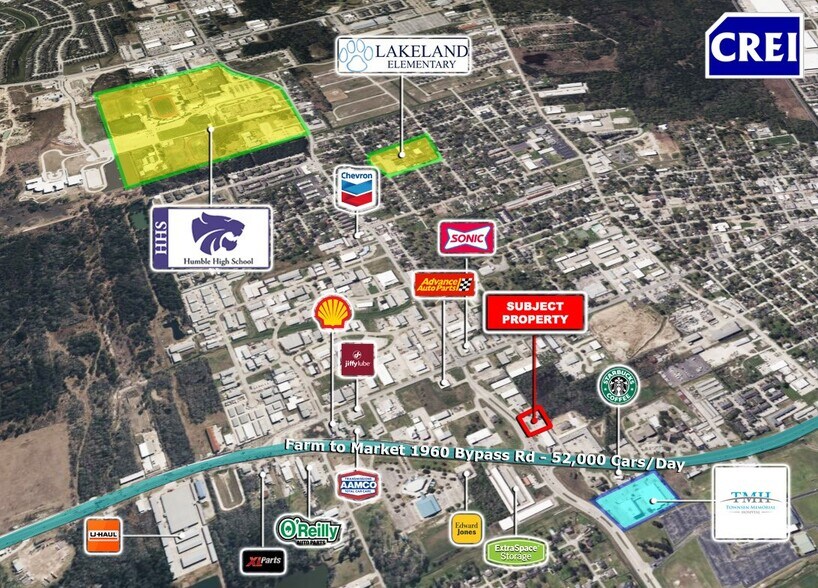 18 Wilson Rd, Humble, TX à vendre - Photo du bâtiment - Image 2 de 7