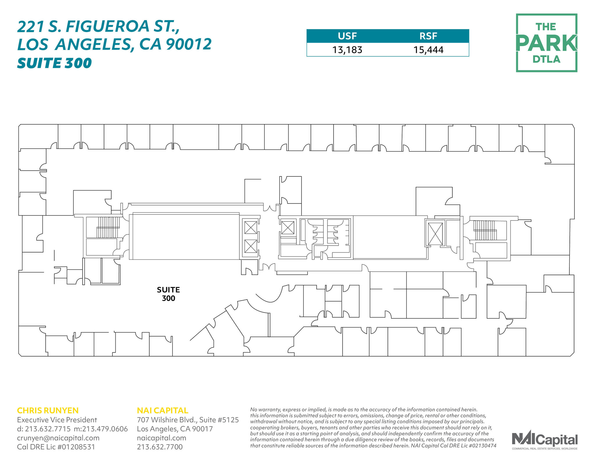 261 S Figueroa St, Los Angeles, CA for lease Floor Plan- Image 1 of 2