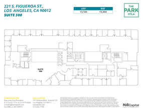 261 S Figueroa St, Los Angeles, CA for lease Floor Plan- Image 1 of 2