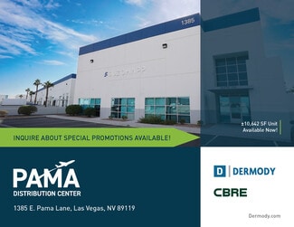Plus de détails pour 1385 Pama Ln, Las Vegas, NV - Industriel à louer