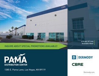 Plus de détails pour 1385 Pama Ln, Las Vegas, NV - Industriel à louer