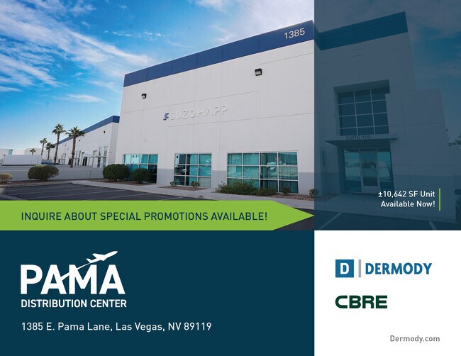 More details for 1385 Pama Ln, Las Vegas, NV - Industrial for Lease