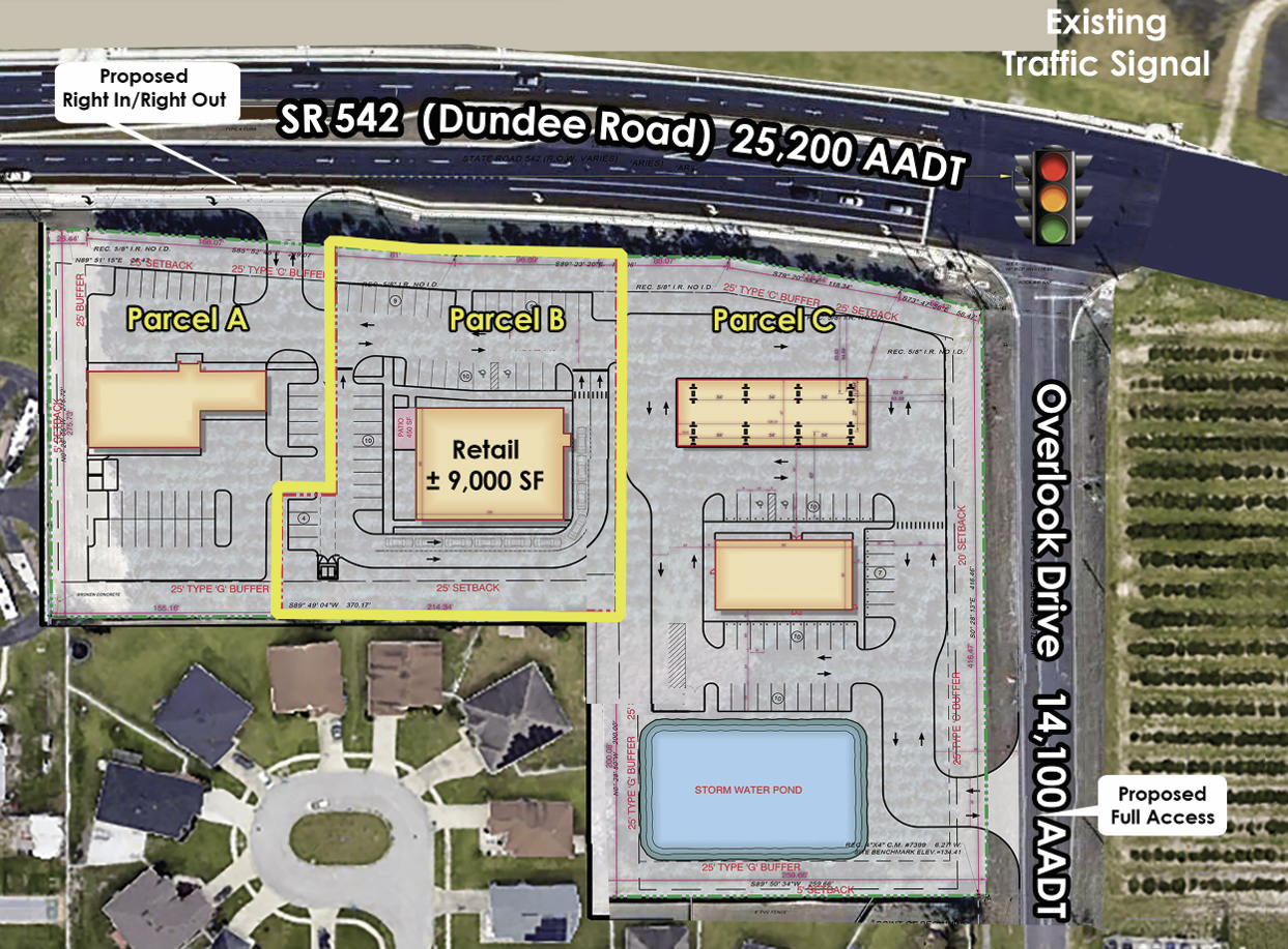 Dundee Rd & Overlook Dr, Winter Haven, FL à vendre Plan de site- Image 1 de 1