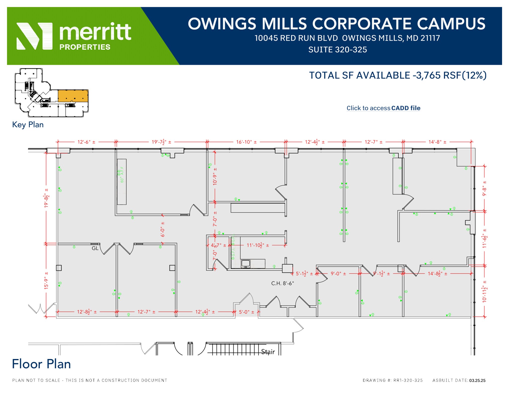 10045 Red Run Blvd, Owings Mills, MD for lease Floor Plan- Image 1 of 1