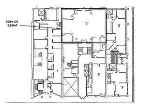 102-106 W 9th St, Kansas City, MO à louer Plan d’étage- Image 1 de 1