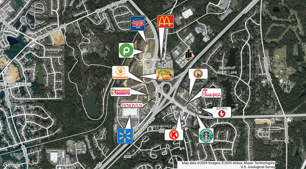 6919 Jamesson Way, Midland, GA à vendre - Aérien - Image 3 de 5