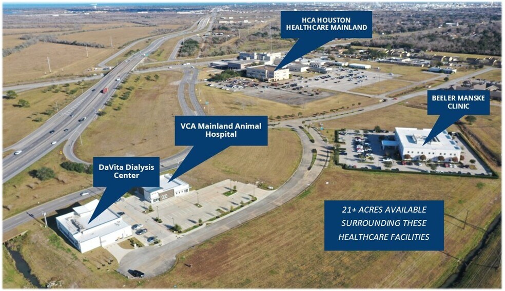 Fm 1764, Texas City, TX à vendre - Aérien - Image 1 de 8