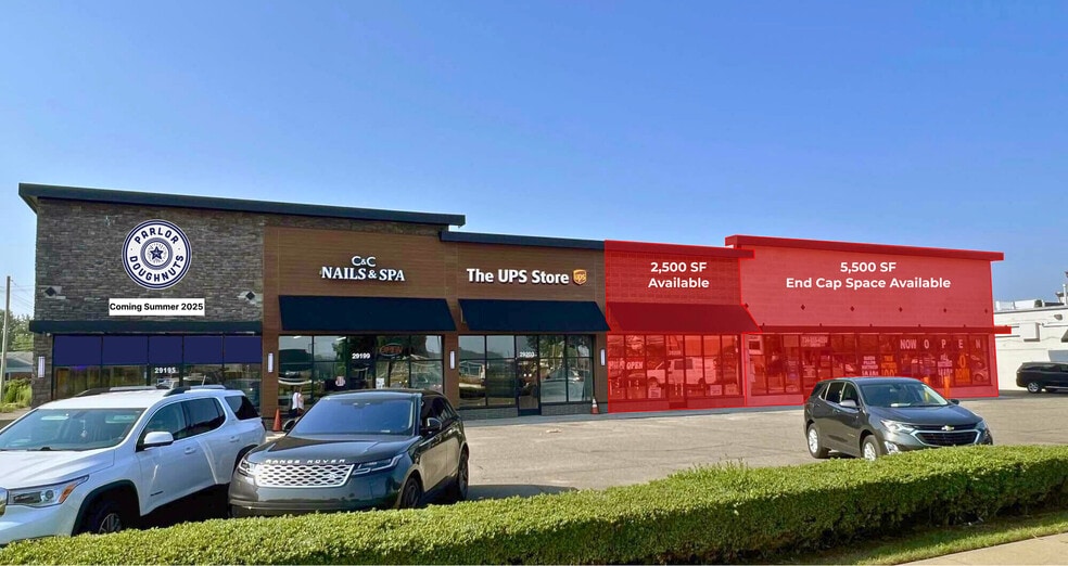 29195-29215 Plymouth Rd, Livonia, MI for lease - Building Photo - Image 2 of 4