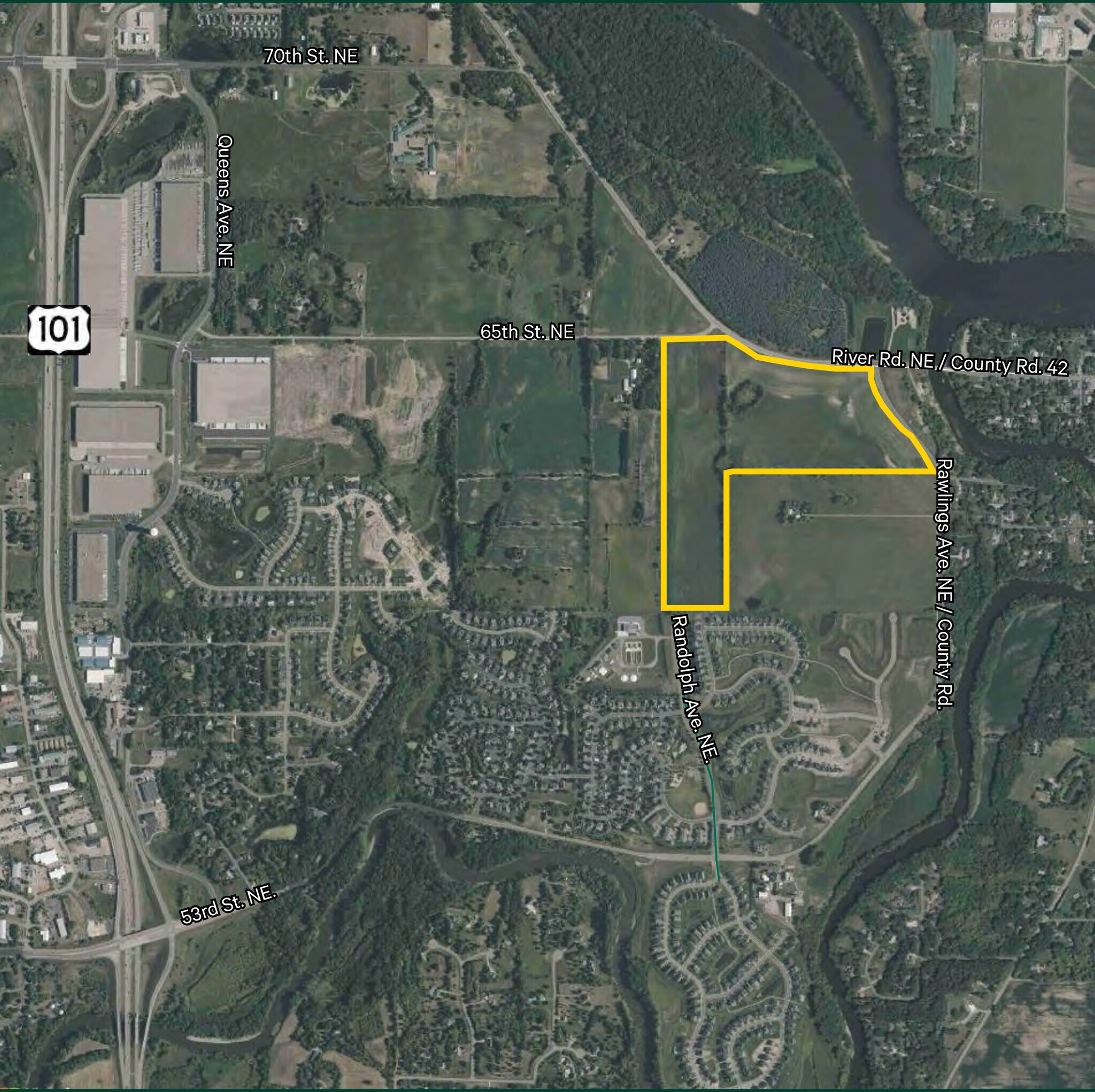 NE River Rd. & Rawlings Ave, Otsego, MN à vendre Photo du bâtiment- Image 1 de 3