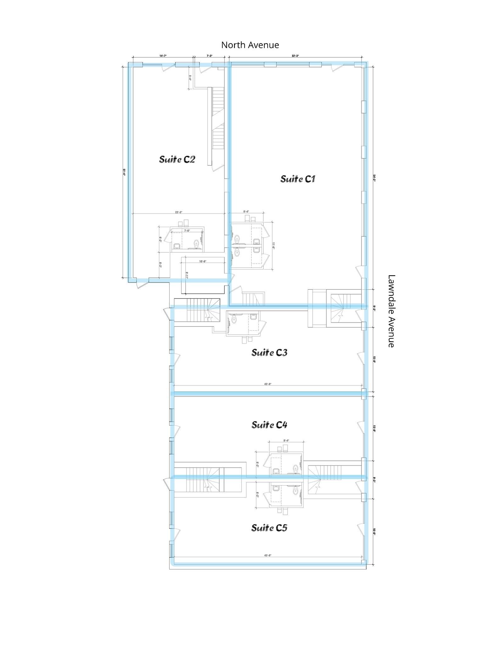 1601 N Lawndale Ave, Chicago, IL for lease Site Plan- Image 1 of 1