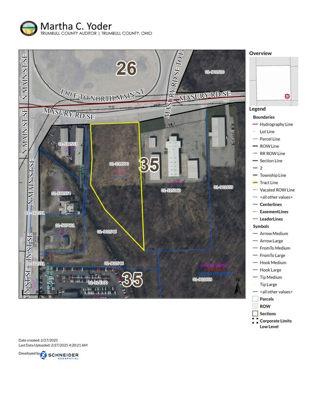 More details for 6984 Hubbard-Masury Rd. Rd, Hubbard, OH - Land for Sale