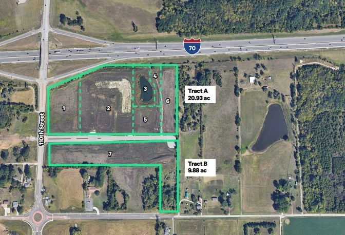 SEC of I-70 & 110th St, Edwardsville, KS for sale Primary Photo- Image 1 of 3