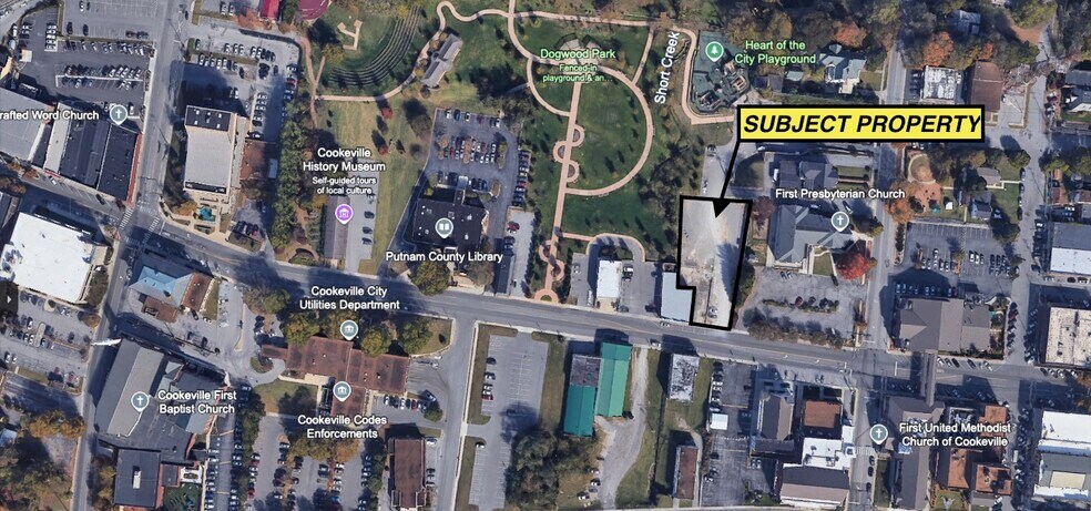 136 E Broad St, Cookeville, TN à vendre - Photo principale - Image 2 de 9