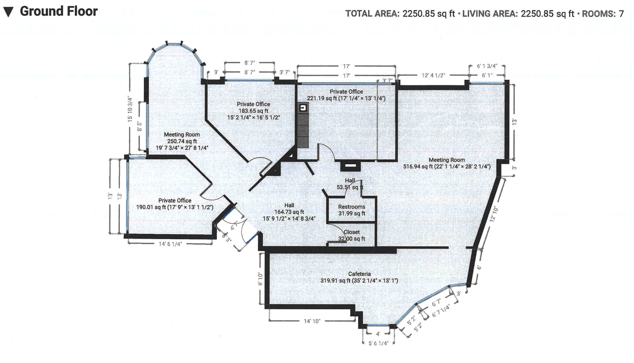 401 SE 6th St, Evansville, IN for lease Floor Plan- Image 1 of 1