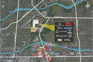 1 American Rd, Cleveland, OH - AERIAL  map view