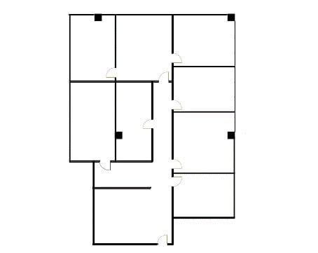 8500 N Stemmons Fwy, Dallas, TX à louer Plan d  tage- Image 1 de 1