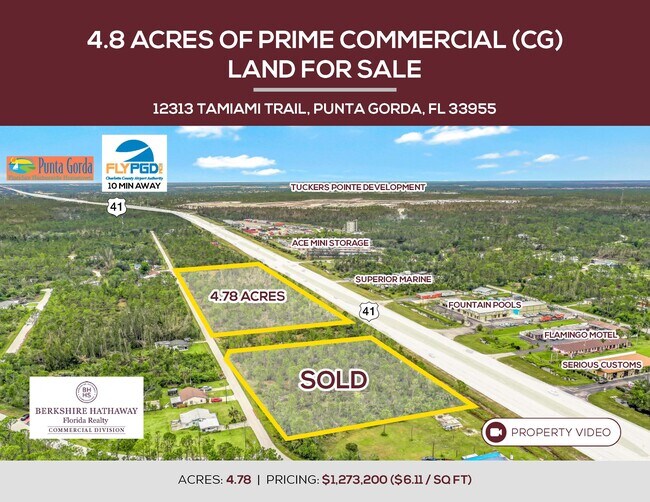 Plus de détails pour 12313 Tamiami, Punta Gorda, FL - Terrain à vendre