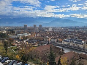 Grenoble - Aerial  map view