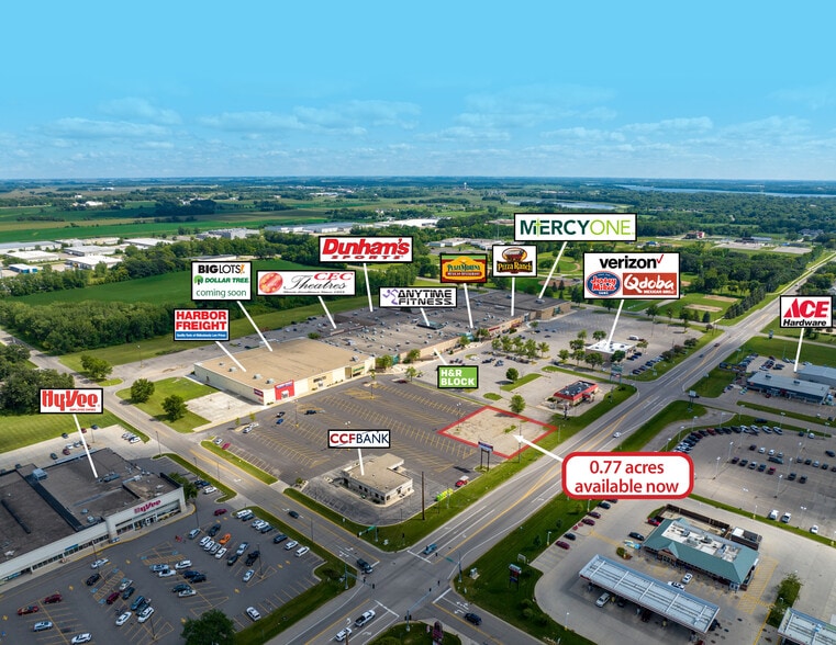 2610 N Bridge Ave, Albert Lea, MN for lease - Aerial - Image 1 of 2