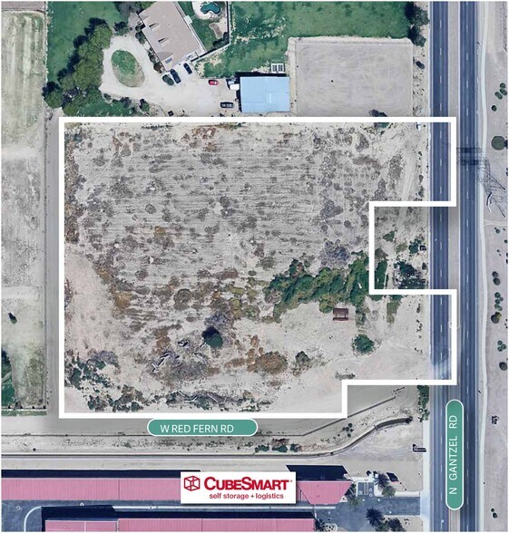 37996 N Gantzel Rd, San Tan Valley, AZ à vendre - Aérien - Image 3 de 4