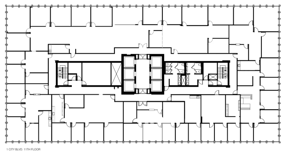 1 City Blvd W, Orange, CA for lease Floor Plan- Image 1 of 5