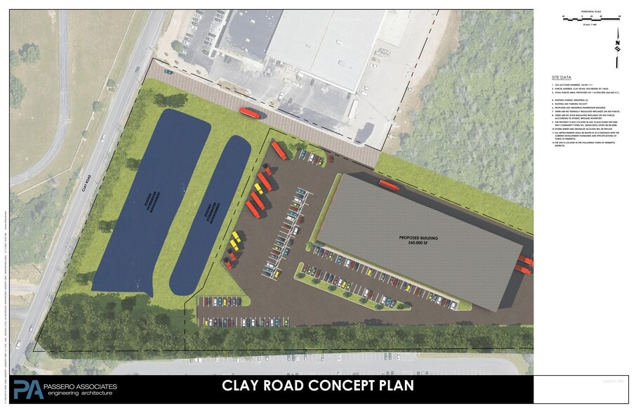 330 Clay Rd, Rochester, NY for lease - Site Plan - Image 1 of 2