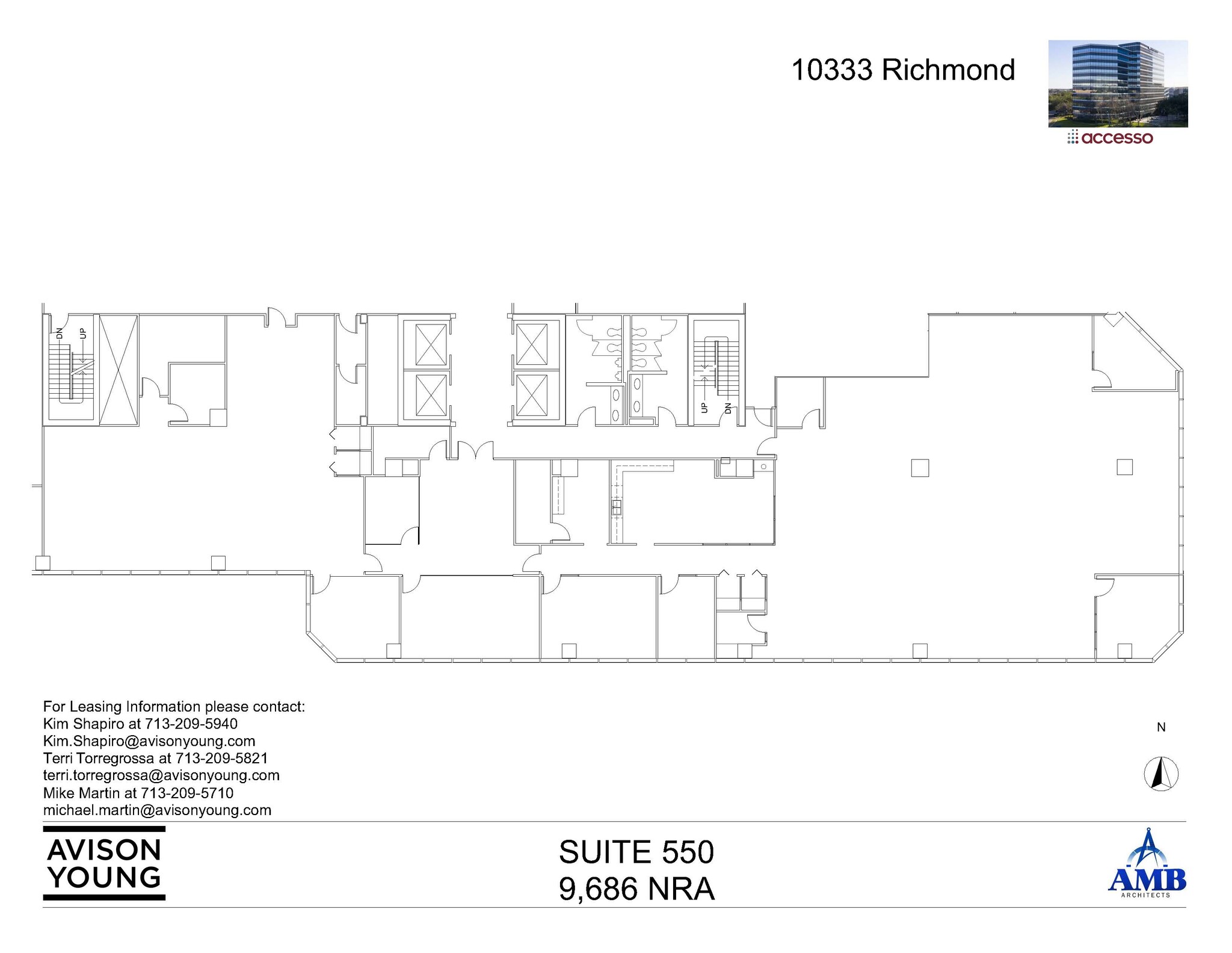 10333 Richmond Ave, Houston, TX à louer Plan d  tage- Image 1 de 2