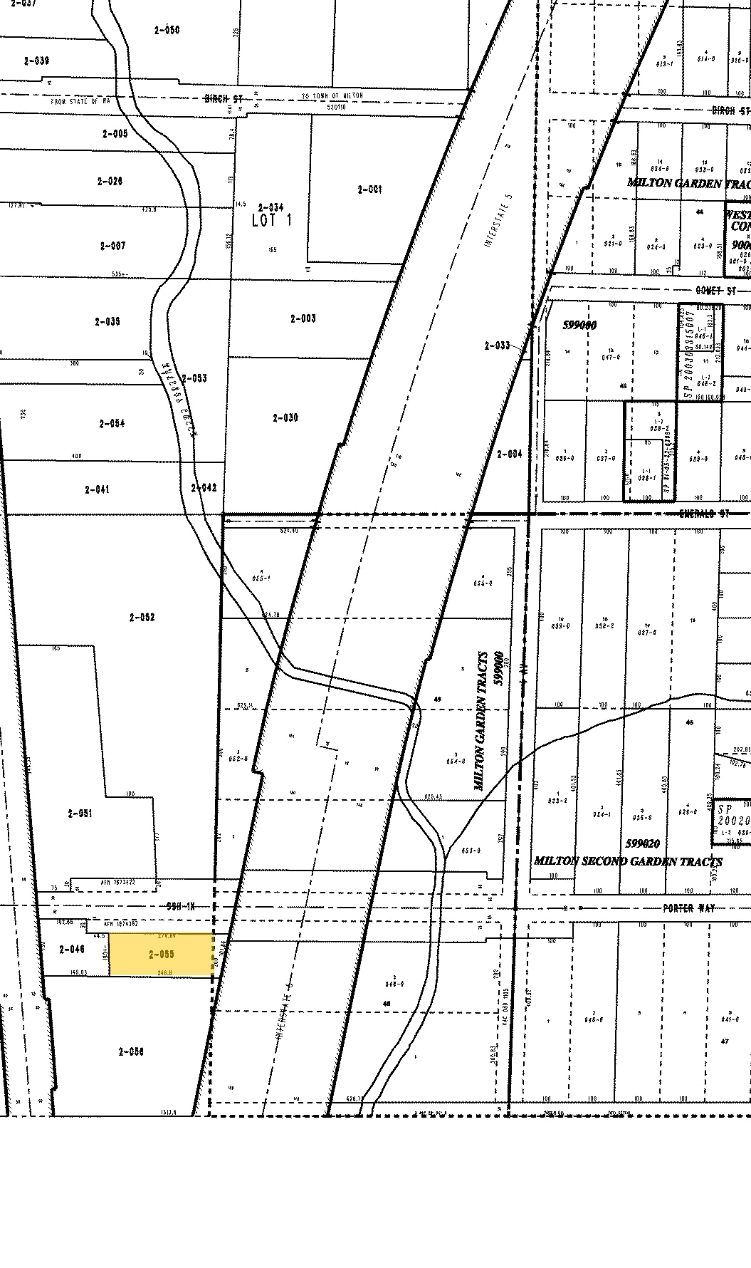301 Porter Way, Milton, WA for sale Plat Map- Image 1 of 2