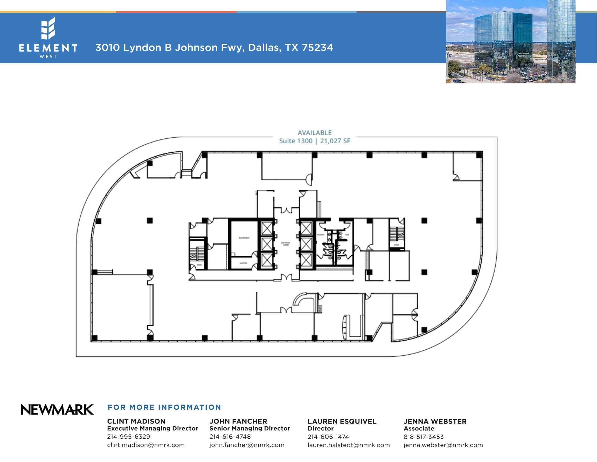 3010 Lyndon B Johnson Fwy, Dallas, TX à louer Plan de site- Image 1 de 2