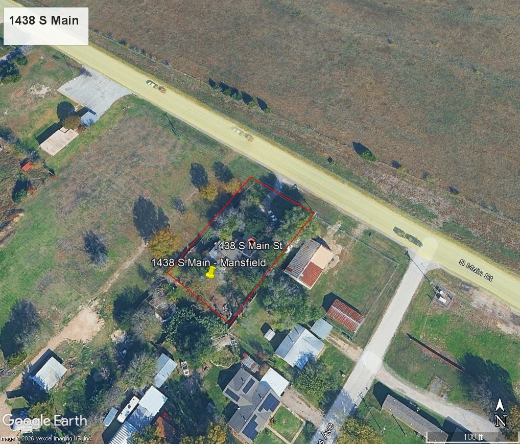 1438 S Main St, Mansfield, TX à vendre Aérien- Image 1 de 12