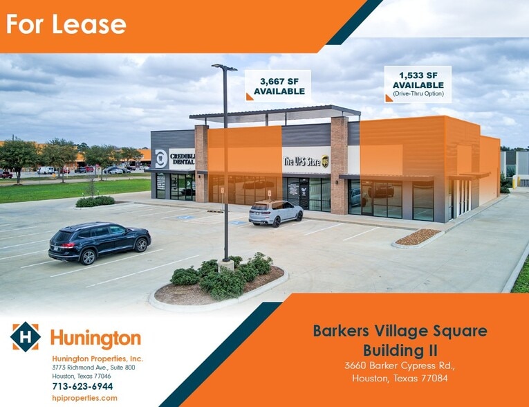 3660 Barker Cypress Rd, Houston, TX for lease - Building Photo - Image 1 of 1