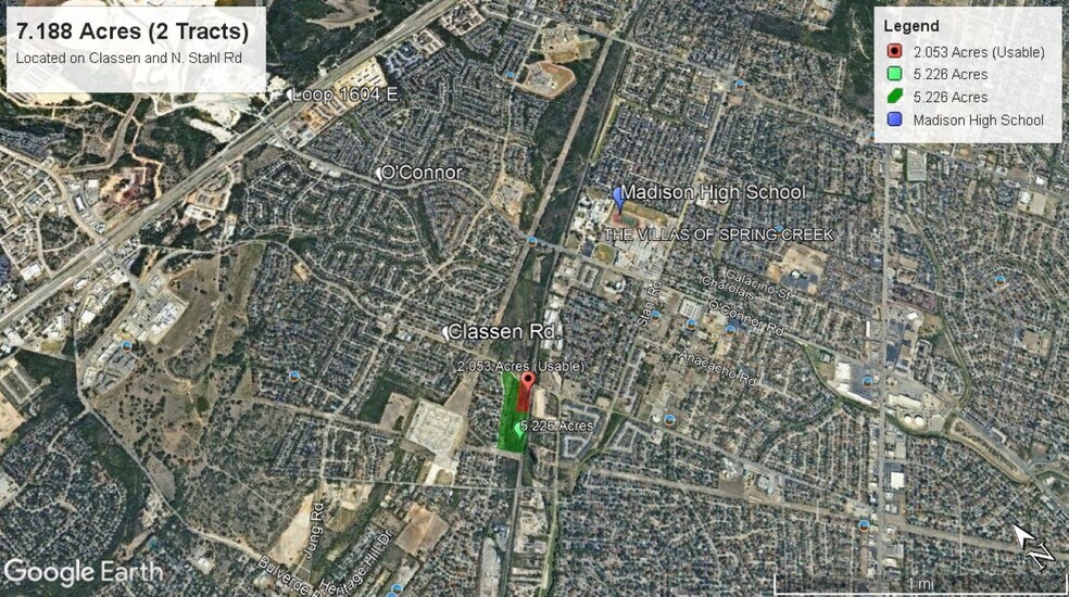 15234 Classen rd, San Antonio, TX à vendre - Aérien - Image 3 de 4