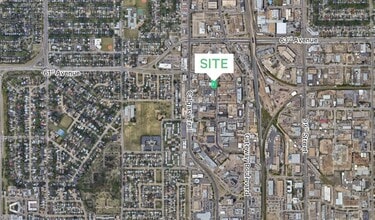 10346 60 Av NW, Edmonton, AB - AERIAL  map view