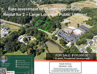 Plus de détails pour 1919 Rogers Rd, Graham, NC - Terrain à vendre