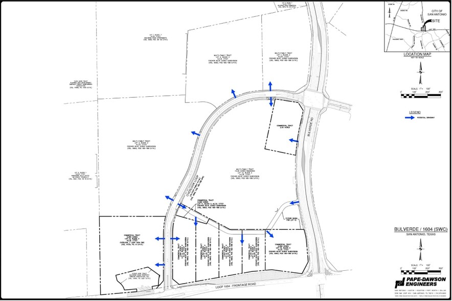 BULVERDE Rd, San Antonio, TX à vendre - Plan cadastral - Image 2 de 2