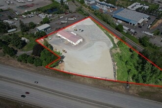 24435 NE Sandy Blvd, Wood Village, OR - AERIAL  map view - Image1