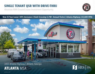 Plus de détails pour 3455 Atlanta Hwy, Athens, GA - Commerce de détail à vendre