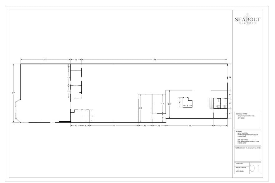 2109-2135 E Victory Dr, Savannah, GA for lease - Site Plan - Image 1 of 6