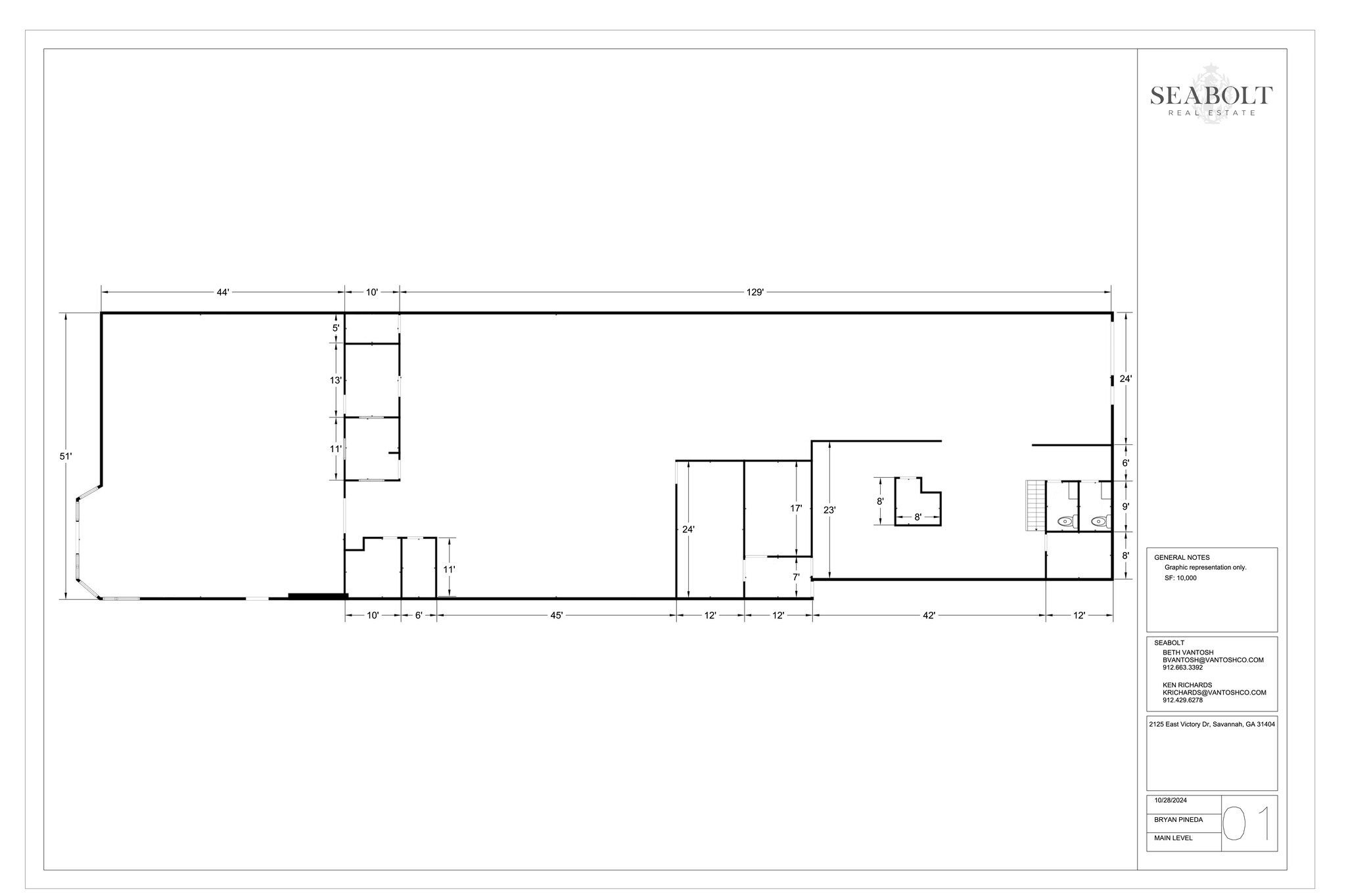 2109-2135 E Victory Dr, Savannah, GA for lease Site Plan- Image 1 of 7