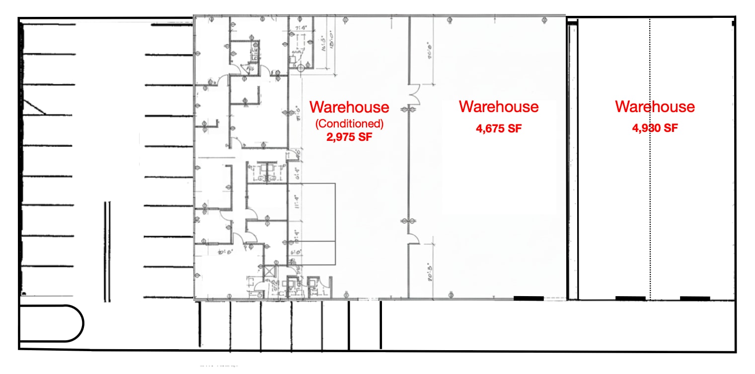 501 Central Park Dr, Sanford, FL for lease Floor Plan- Image 1 of 2