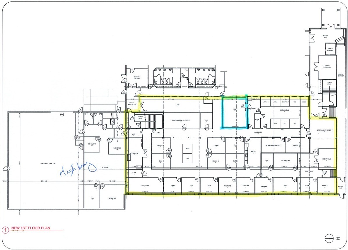 5025 Bradford Dr, Huntsville, AL à louer Plan d’étage- Image 1 de 1