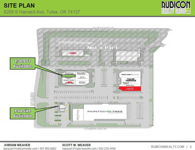 8285 S Harvard Ave, Tulsa, OK à louer - Photo du bâtiment - Image 2 de 5