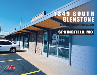 Plus de détails pour 1349 S Glenstone Ave, Springfield, MO - Vente au détail à louer