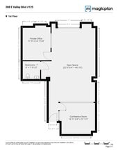 388 E Valley Blvd, Alhambra, CA for lease Floor Plan- Image 1 of 4