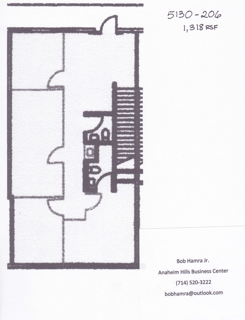 5100 E La Palma Ave, Anaheim, CA à louer Plan d’étage- Image 1 de 1