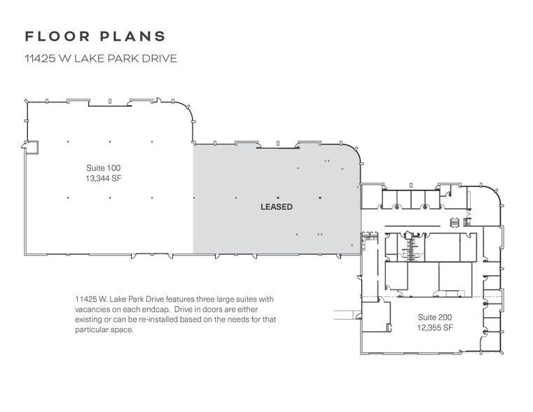 11425 W Lake Park Dr, Milwaukee, WI for lease - Floor Plan - Image 2 of 10