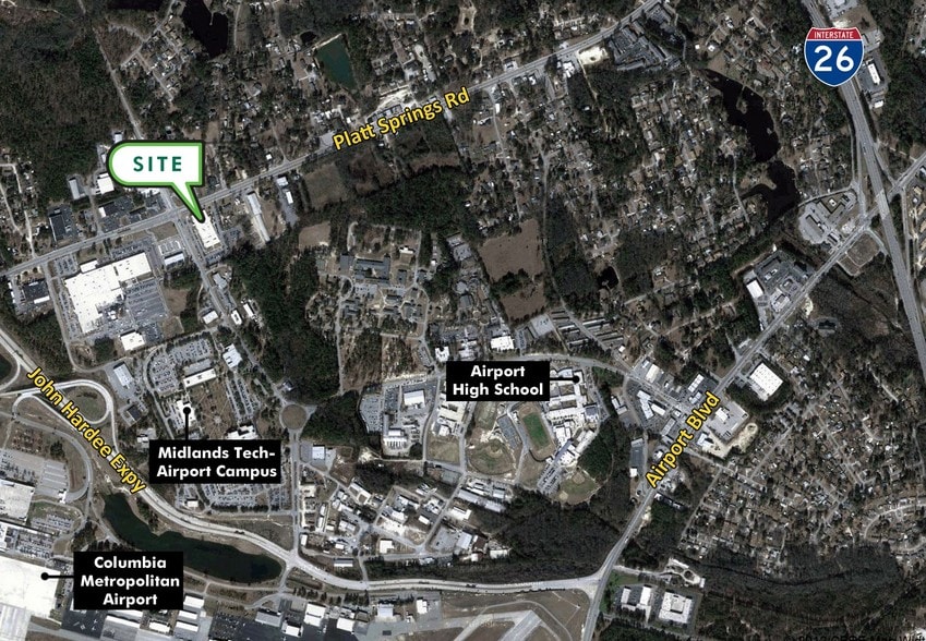 3245 Platt Springs Rd, Springdale, SC for sale - Aerial - Image 3 of 6