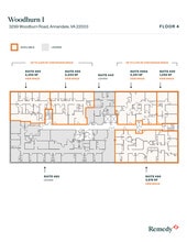 3299 Woodburn Rd, Annandale, VA à louer Plan d’étage- Image 1 de 1