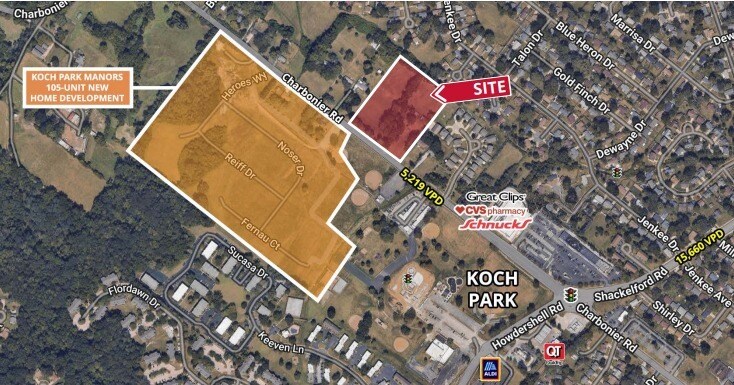 2435-2475 Charbonier Rd, Florissant, MO for sale - Primary Photo - Image 1 of 2