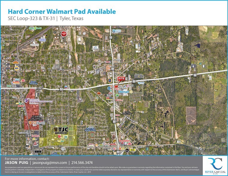 State Hwy 31 E & S SE Loop 323, Tyler, TX à vendre - Photo du bâtiment - Image 3 de 5